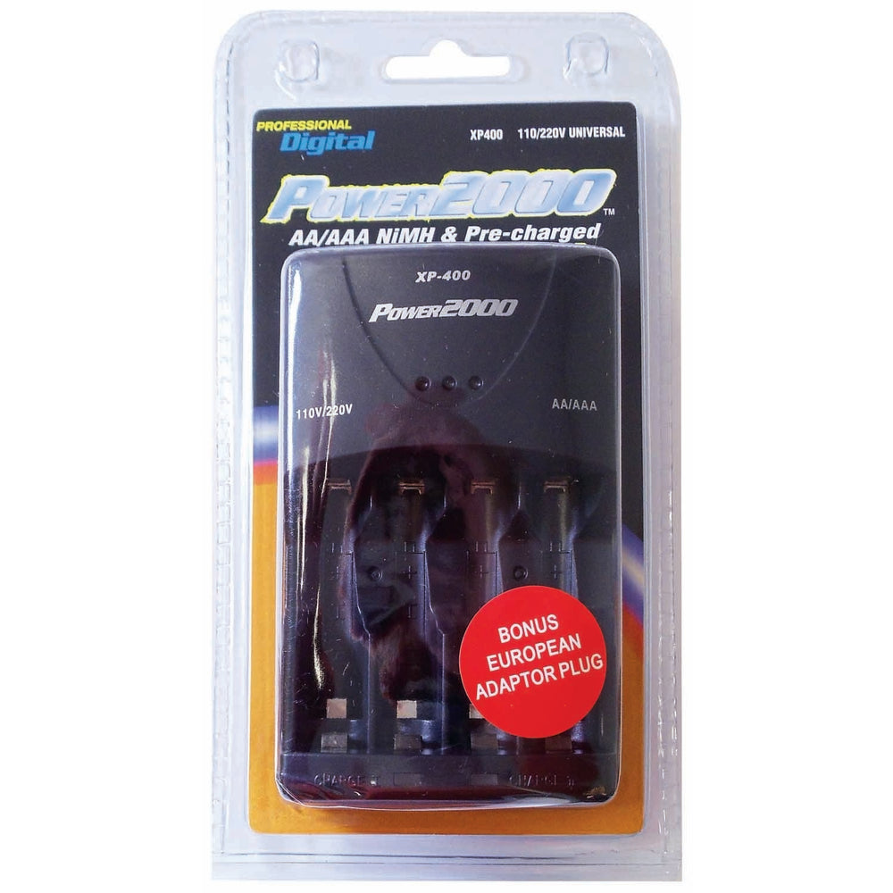 XP400 Power2000 4 Bay Battery Charger Image 1
