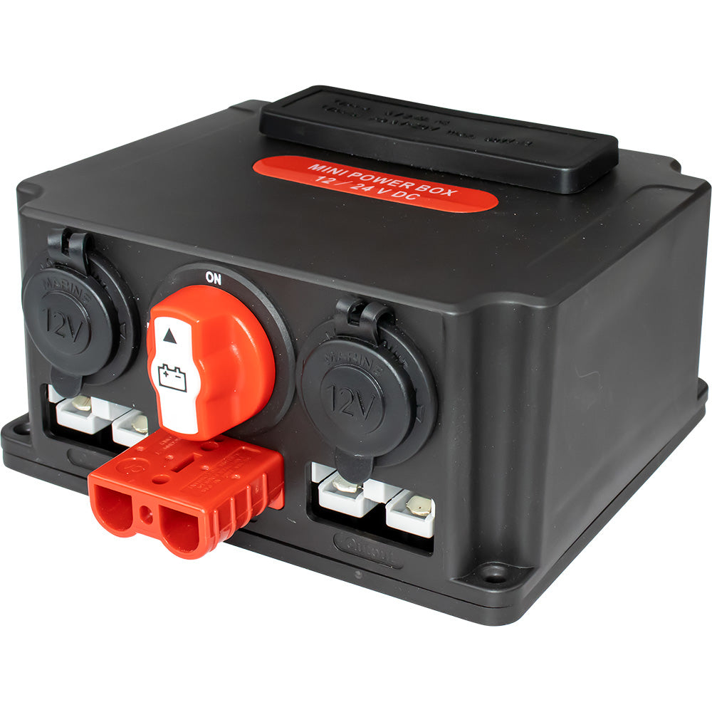 Sea-Dog Line 422737-3 Power Box Battery Switch with LED Voltmeter