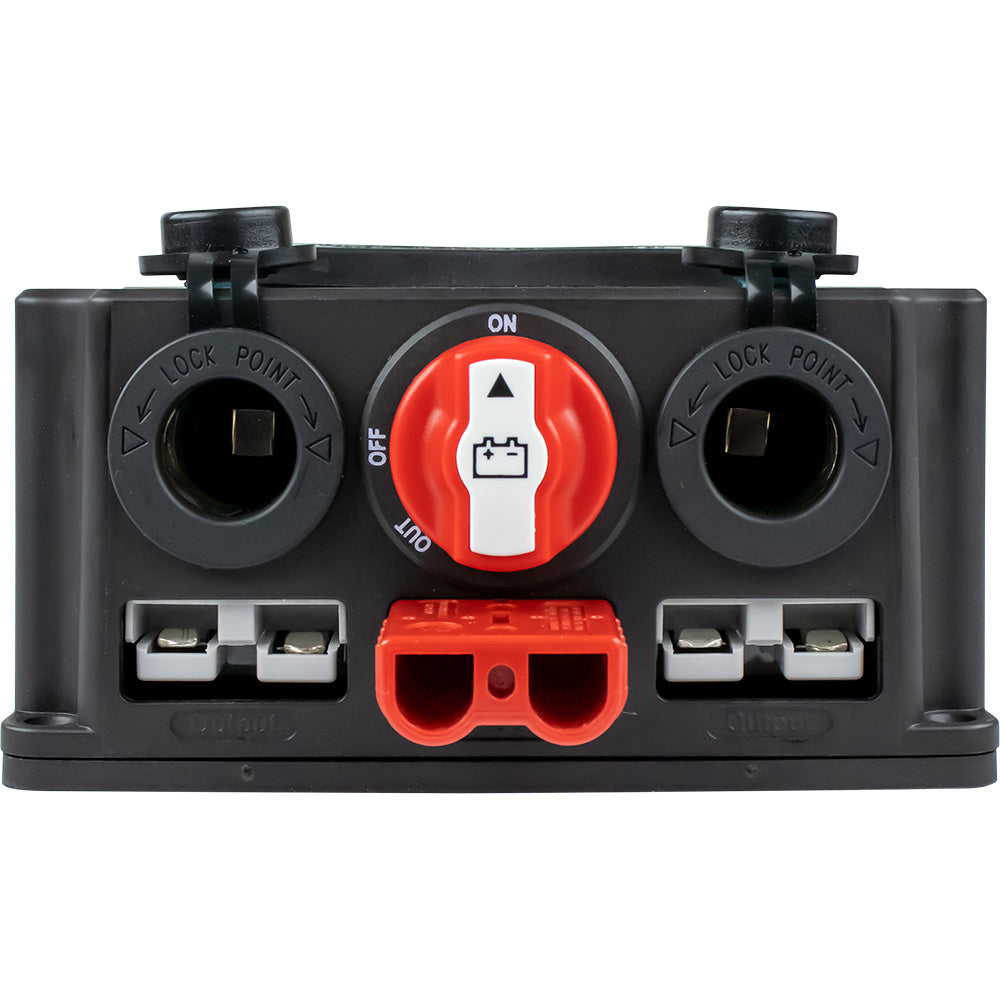 Sea-Dog Line 422737-3 Power Box Battery Switch with LED Voltmeter