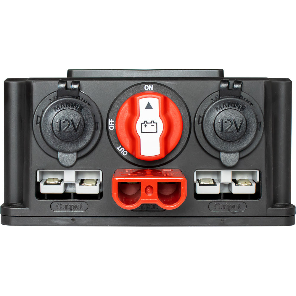 Sea-Dog Line 422737-3 Power Box Battery Switch with LED Voltmeter