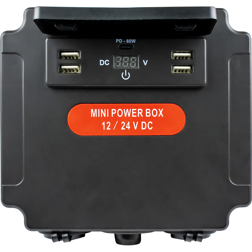 Sea-Dog Line 422737-3 Power Box Battery Switch with LED Voltmeter