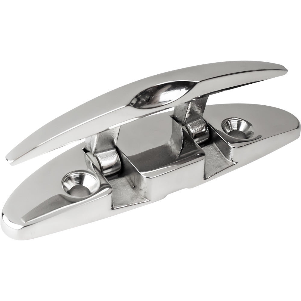 Sea-Dog Line 041125-1 Stainless Steel Folding Cleat 5" Oval Image 1