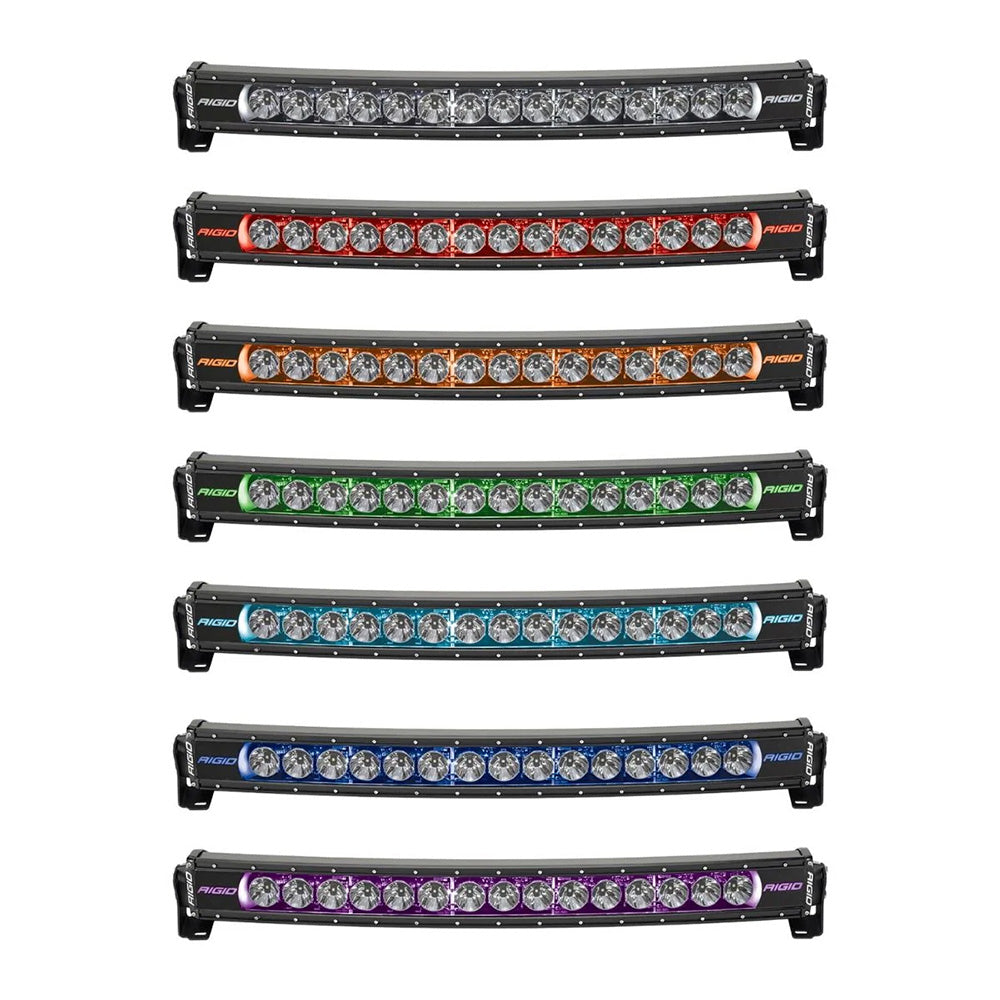 Rigid Industries 320053 Radiance Curved RGBW Light Bar - 20"" Image 1
