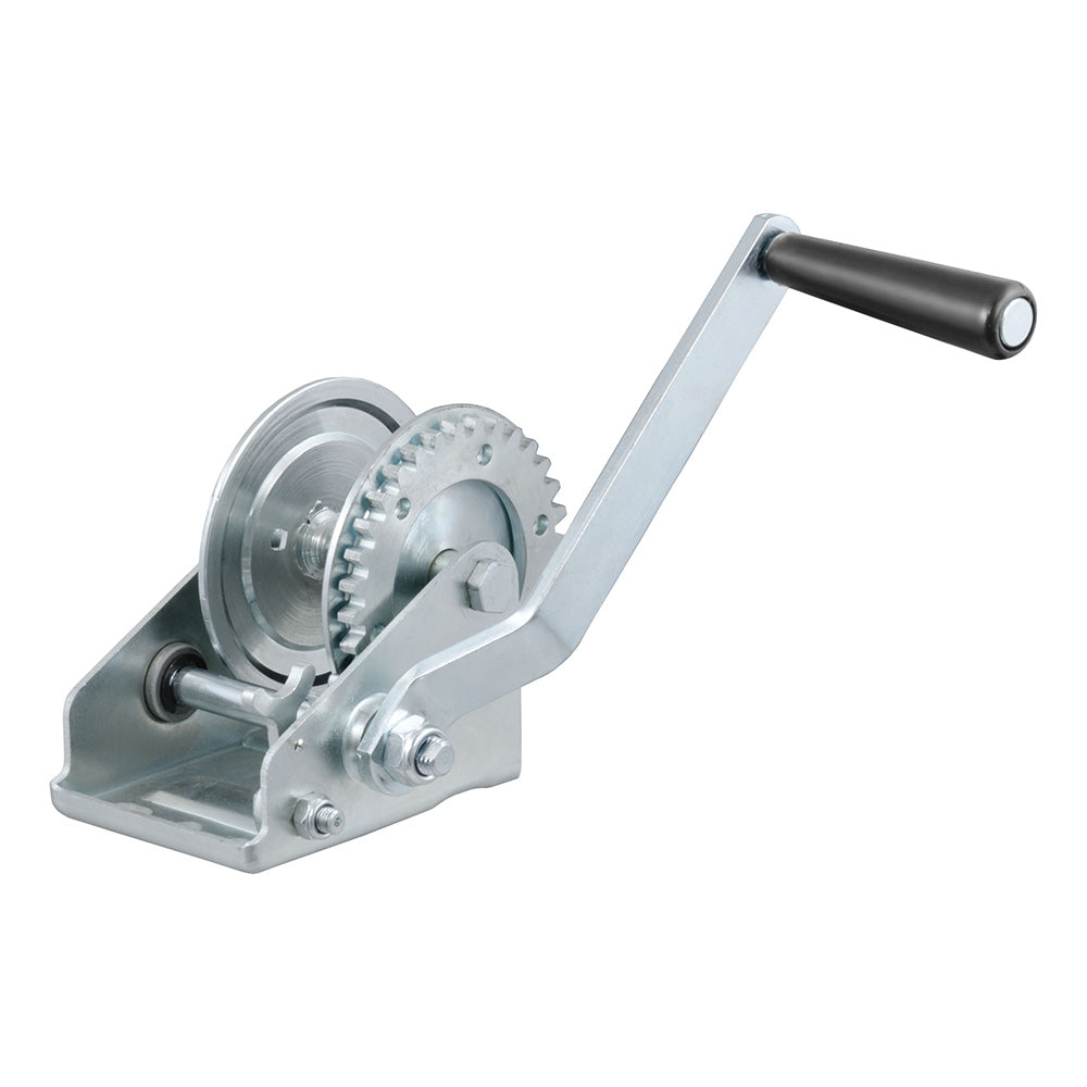 Curt 29423 Hand Crank 900 Lb. Winch 6-1/2" Handle Image 1