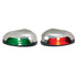 Perko 0626DP0STS Red/Green Side Light Pair - Stainless Steel Image 1