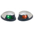 Perko 0648DP0CHR Red/Green Side Lights - Chrome Plated Zinc - Pair Image 1