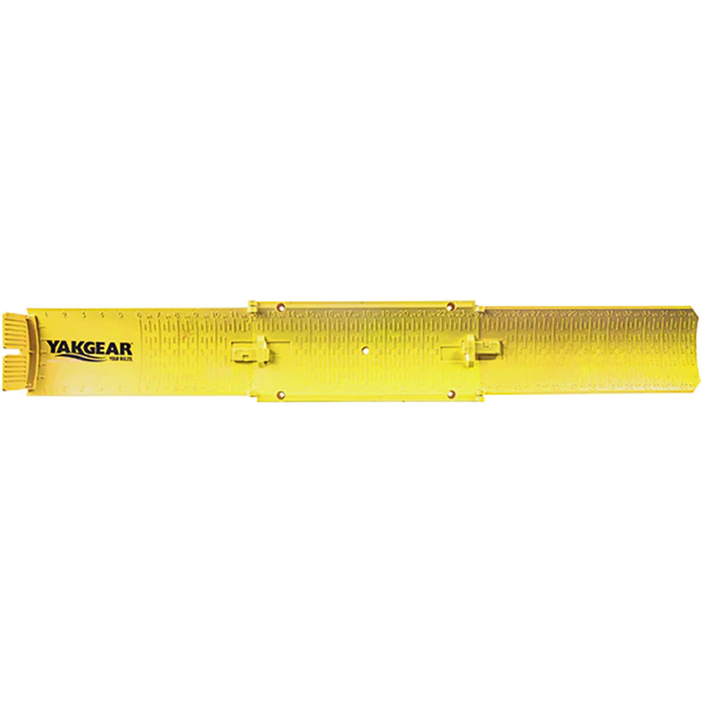 YakGear 01-9004-Y Fish Stik - Yellow Fishing Measuring Stick Image 1