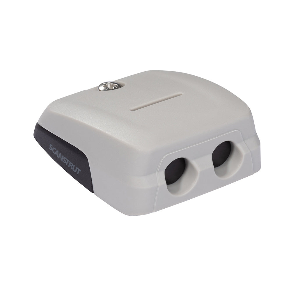 Scanstrut DS-HD10 Horizontal Double-Entry Cable Seal Grey - 6-10mm Diameter Cables Image 1