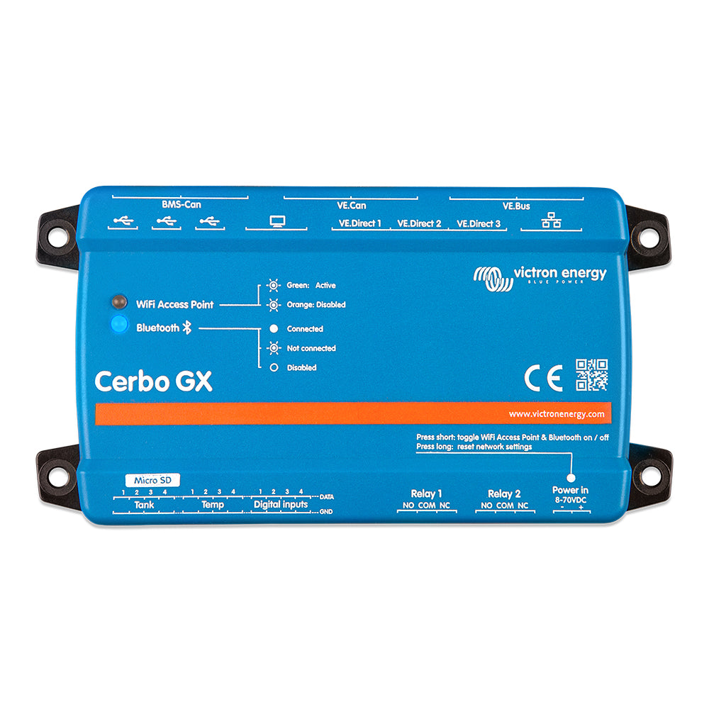 Victron Energy Cerbo GX MK2 - VE.Can Ports, USB Host Ports, Digital Input Image 1