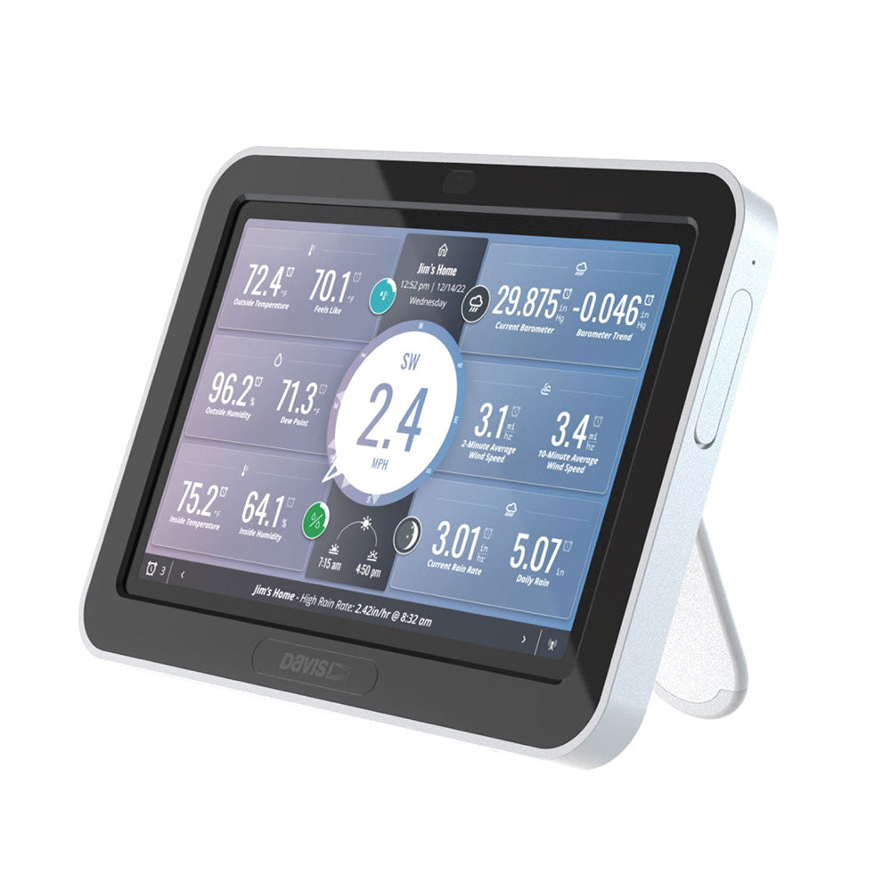 Davis 6313 WeatherLink Console - Touchscreen Display for Vantage Pro2 & Vantage Vue Weather Stations Image 1