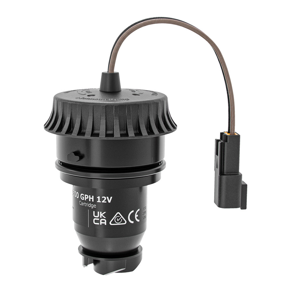 Johnson Pump 09-36336-04 Aqua Void Auto Bilge Motor 500 GPH Image 1