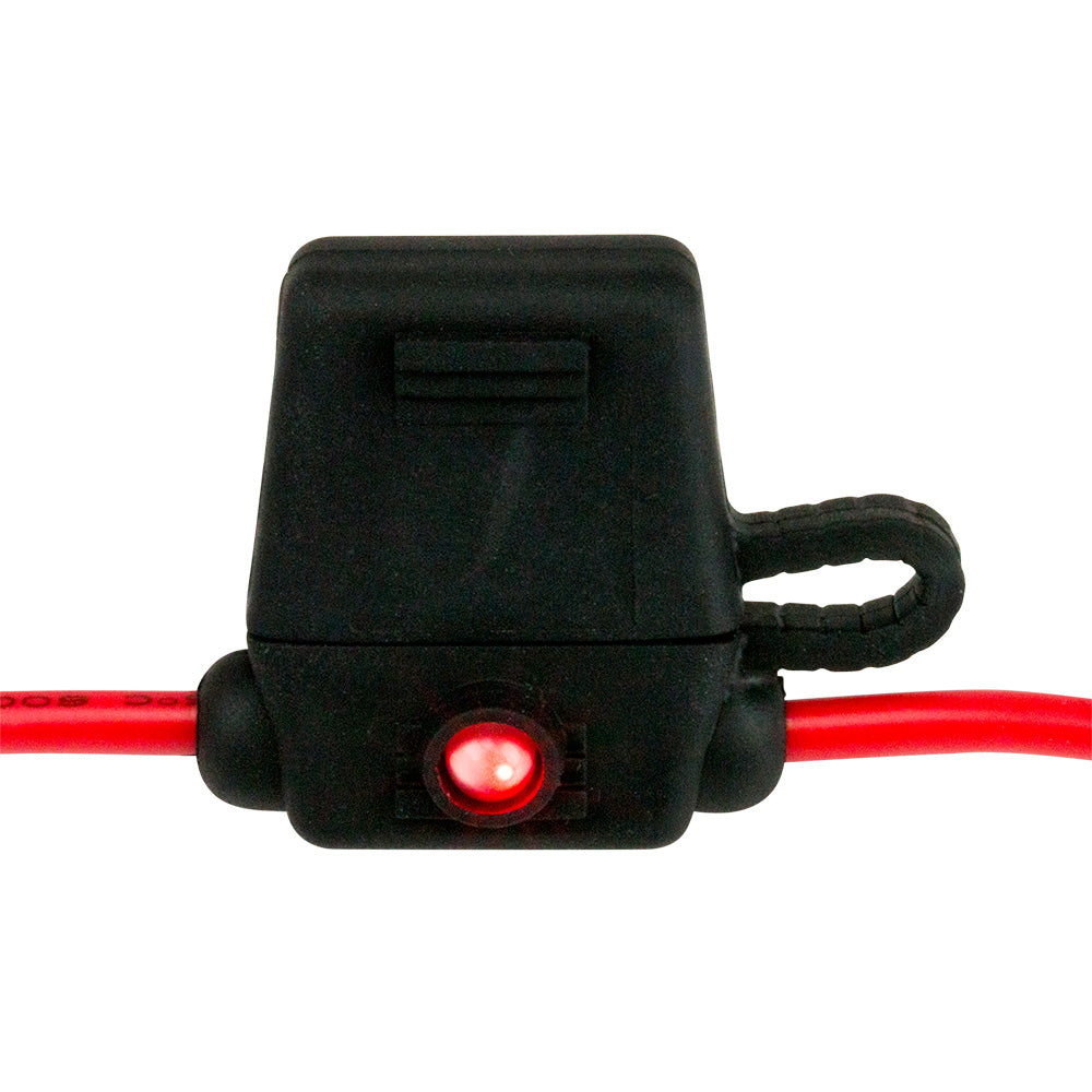 Sea-Dog Marine 445197-1 Inline Fuse Holder with LED Indicator Image 1
