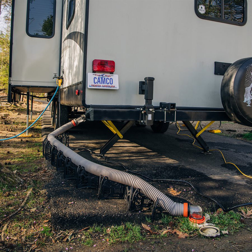 CAMCO 39390 Rhinox 20' Sewer Hose Kit 4N1