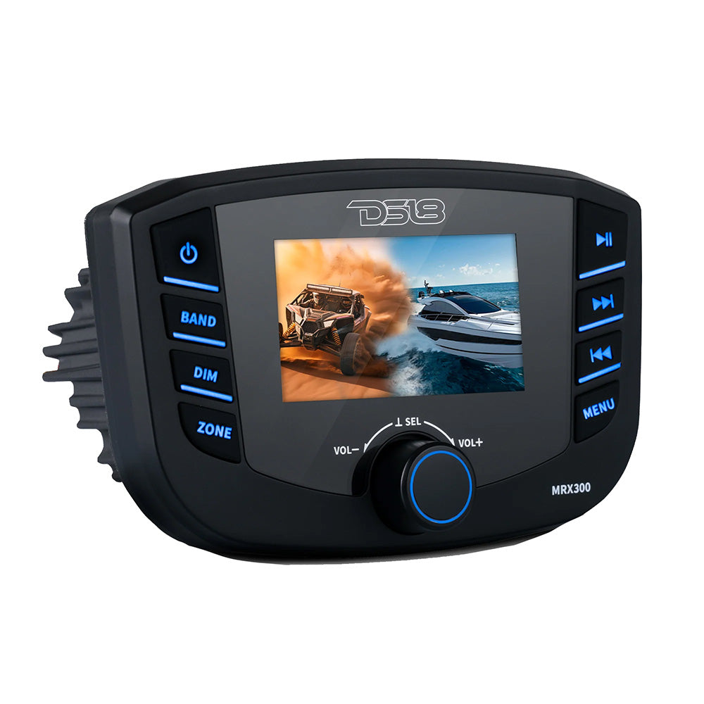 Ds18 MRX300 Marine Headunit TFT Screen Bluetooth RDS 4V 3 Zones Image 1