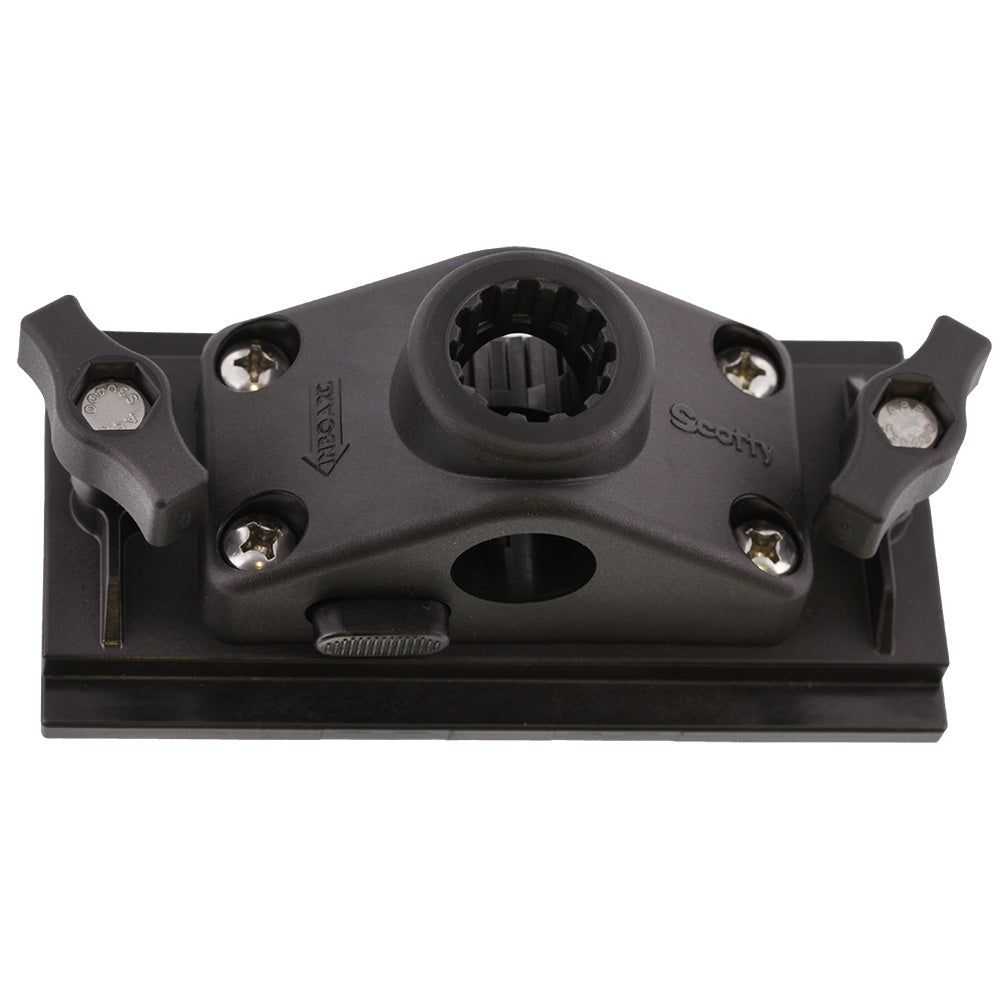 Scotty 0340L Track Adapter for 3.5" Wide Tracks - Glass-Filled Nylon