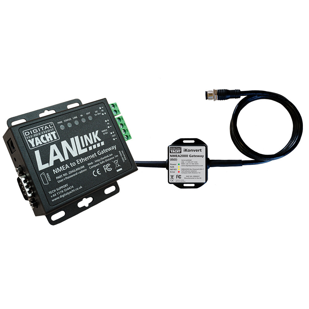 Digital Yacht ZDIGLANLN2K LANLink NMEA 2000 to Ethernet Gateway Image 1