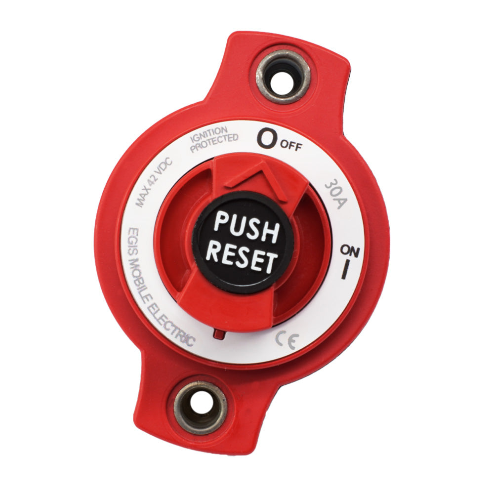 Egis Mobile Electric 4701-30 Mini Circuit Breaker 30A Panel Mount Image 1