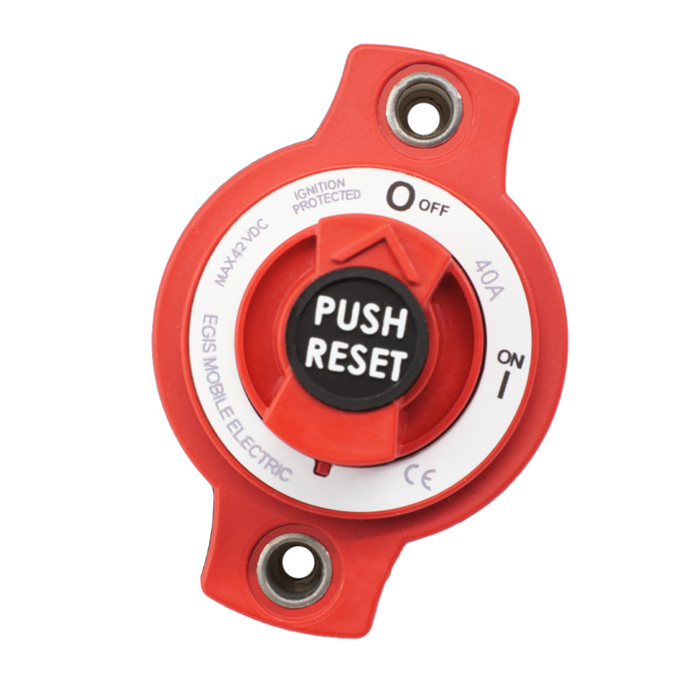 Egis Mobile Electric 4701-40 Mini Circuit Breaker (40A Panel Mount) Image 1