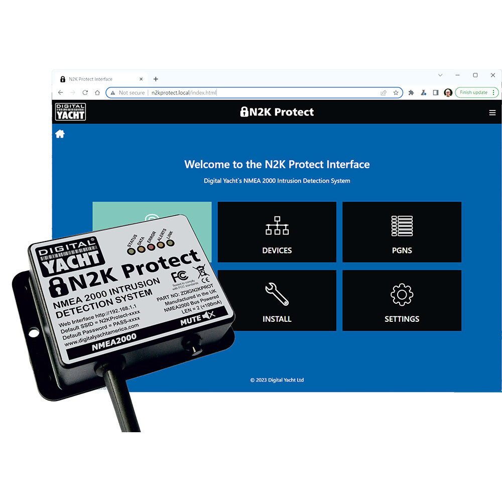 Digital Yacht Zdign2Kprot N2K Protect Cyber Security Device