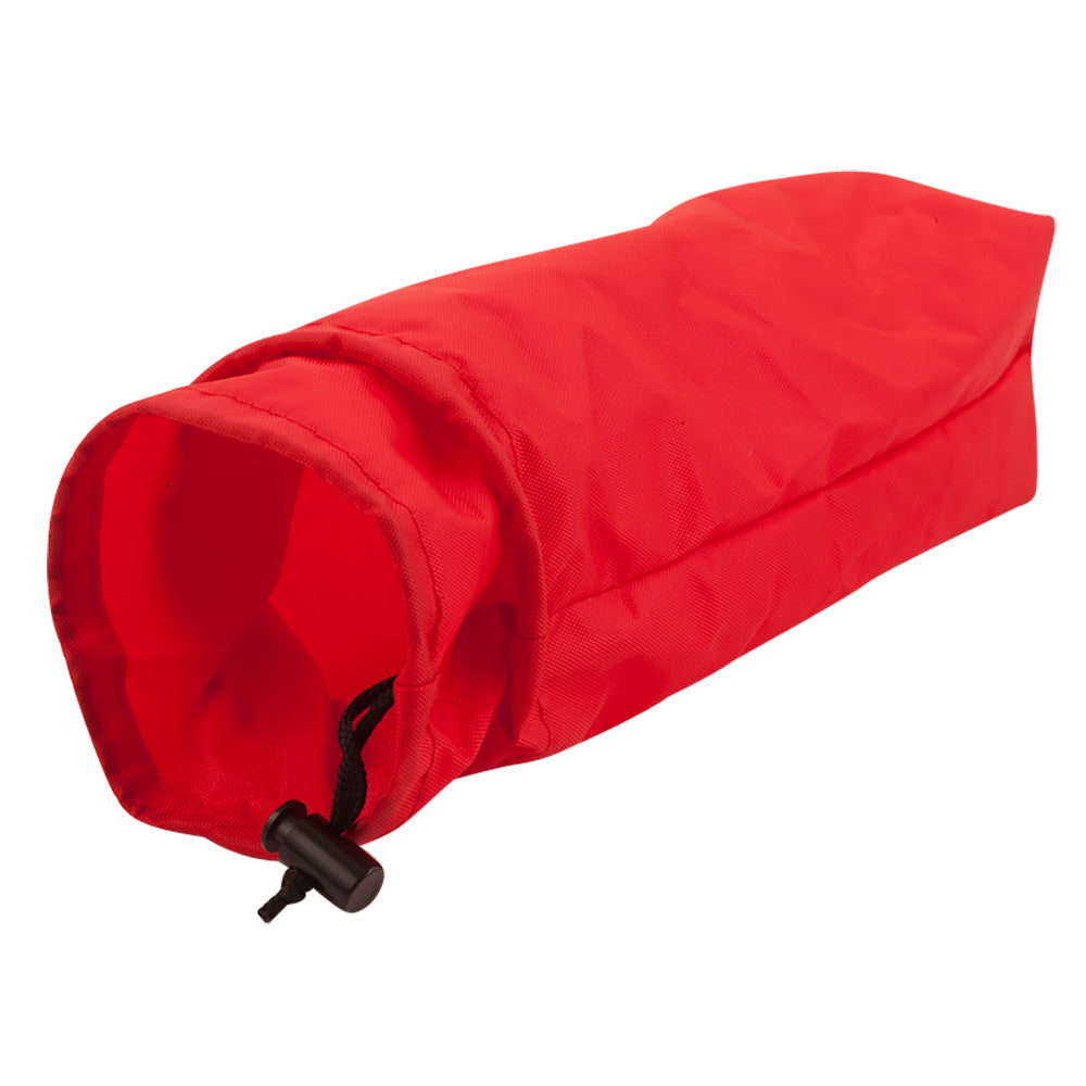 Sea-Dog 337189R-1 Nylon Deck Plate Bag Red 8" X 12"" Image 1