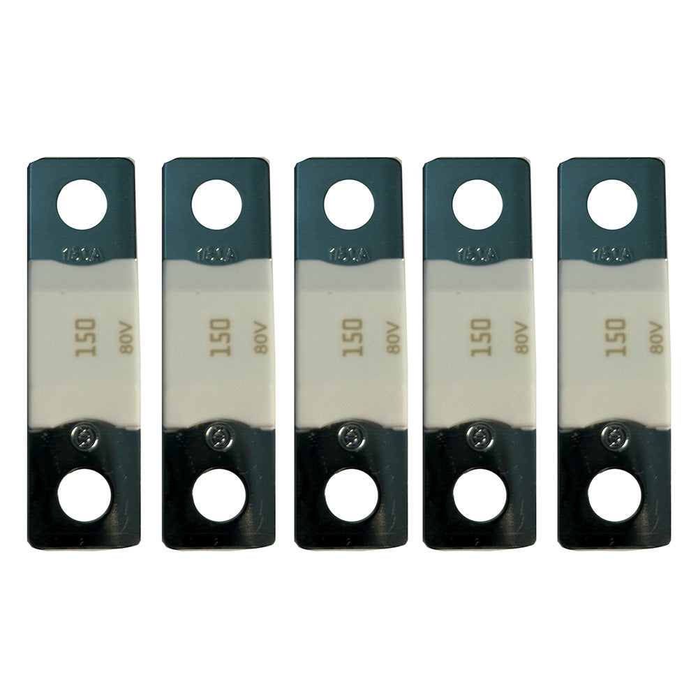 Victron Energy CIP138150020 Mega-Fuse 150A/80V Ceramic 5-Pack Image 1