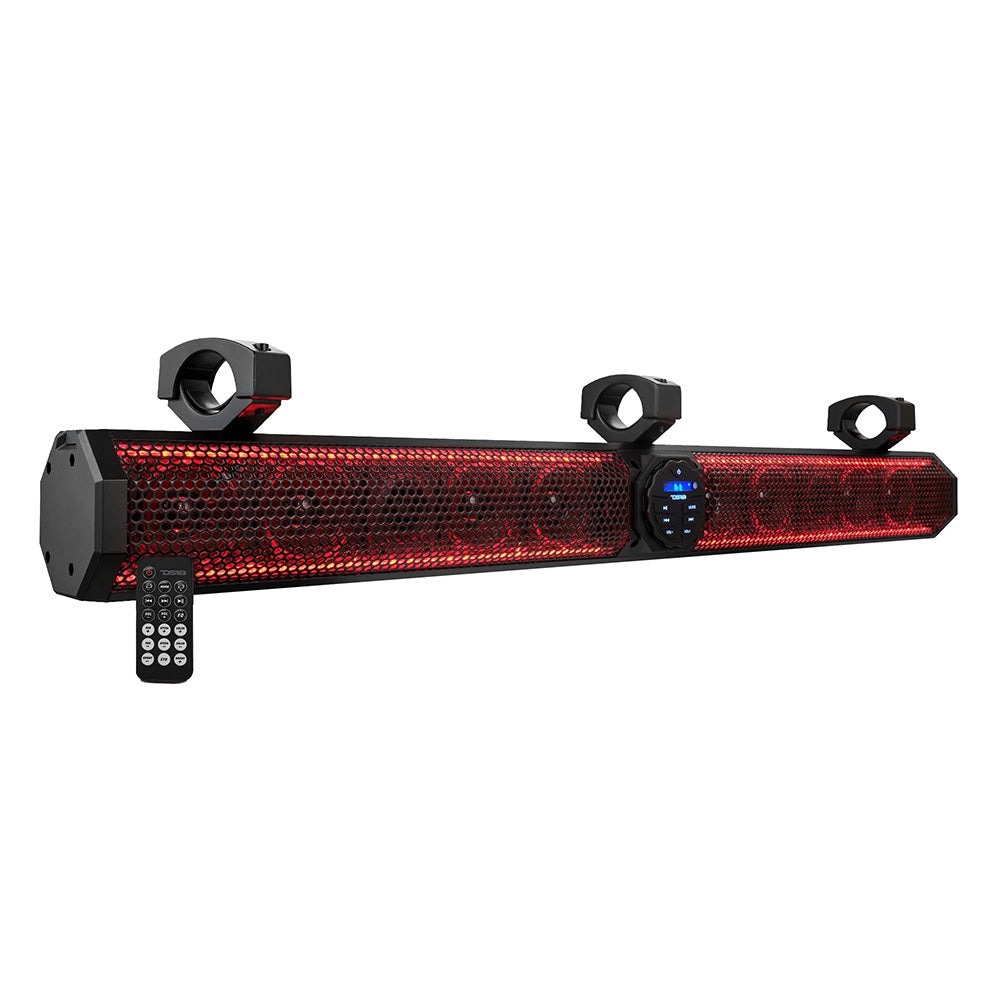 Ds18 SB37BTXRGB Marine Sound Bar Bluetooth 1200W 10 Speaker System Image 1