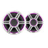 Fusion 010-02918-21 Apollo 8.8" LED Marine Speakers White Grilles Image 1