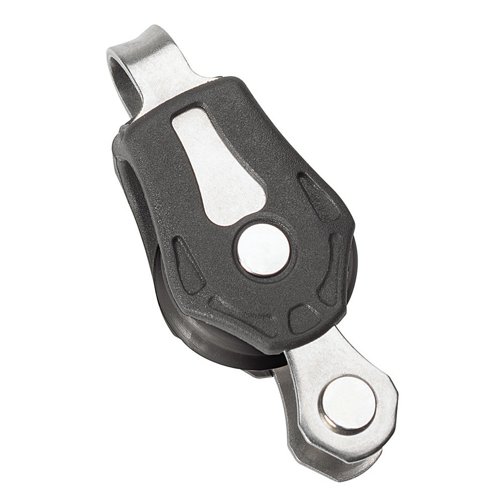 Barton Marine N00111 Size 0 20mm Pulley Block Single Fixed Eye Image 1