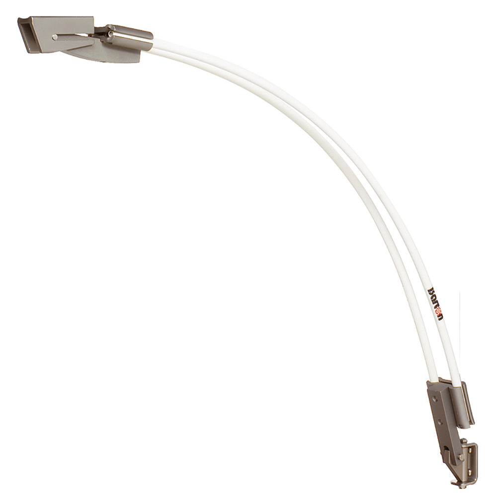 Barton Marine 44030 Boomstrut Silver/White for Boats 25-30' Image 1