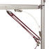 Barton Marine 44030 Boomstrut Silver/White for Boats 25-30'