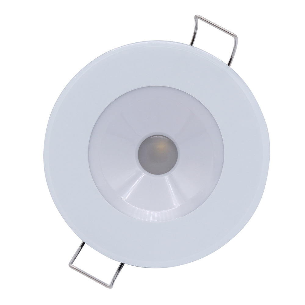 Lumitec 117127 Illusion Flush Mount LED Down Light Spectrum RGBW Cool White