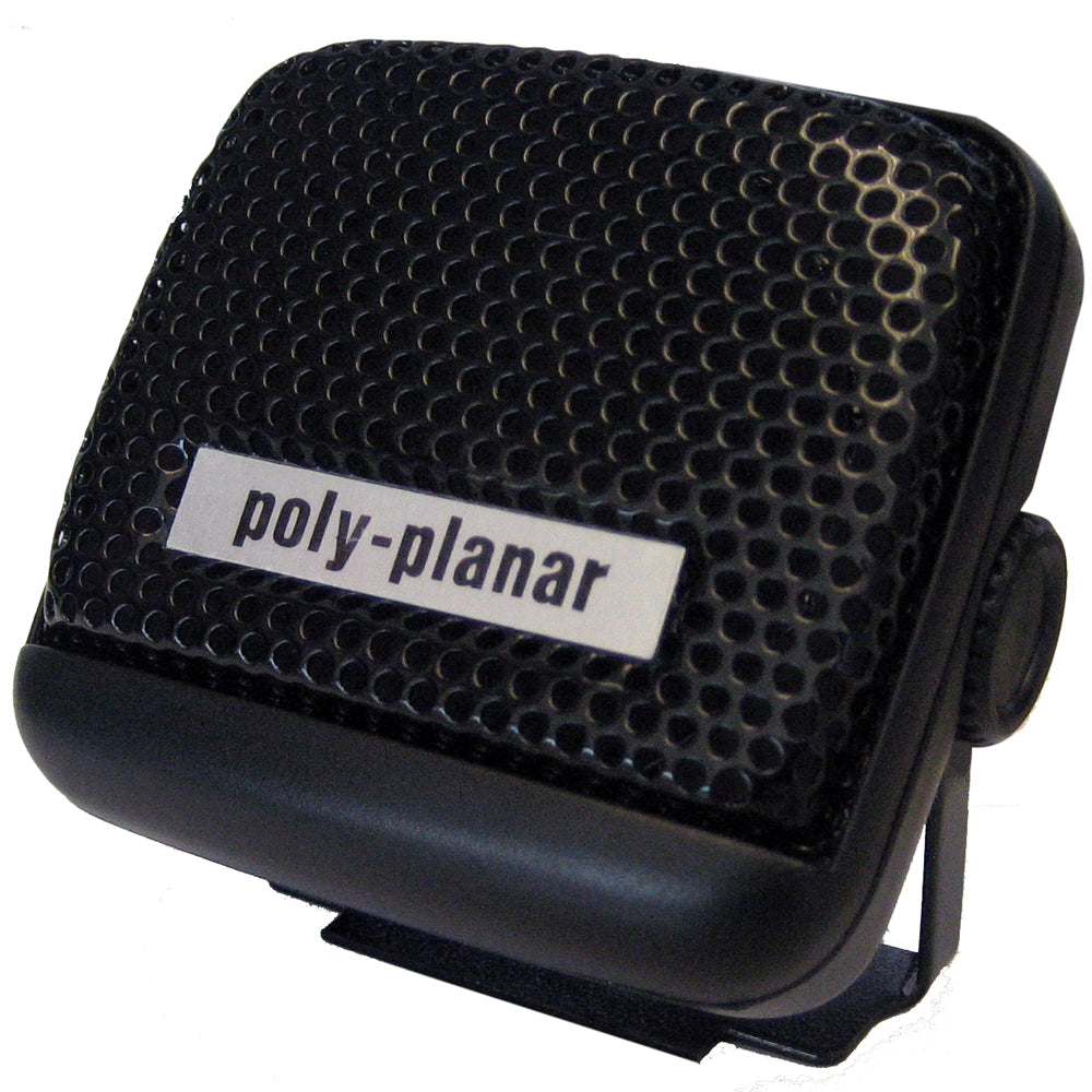Black Poly-Planar MB21B 8W Surface Mount VHF Extension Speaker - Single Image 1