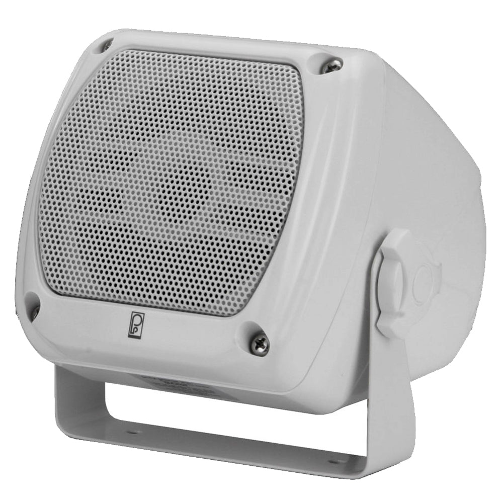 Poly-Planar MA840W 4x4 40W Compact White Box Speaker Image 1