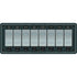 Blue Sea Systems 8261 Waterproof Panel 8 Position Slate Grey Image 1