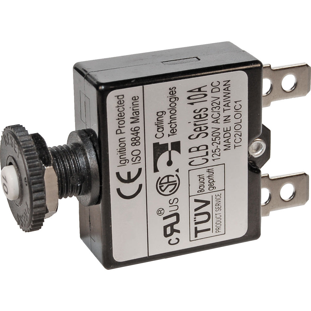 Blue Sea Systems 7050-Bss 3A Push Button Qucik Connect Circuit Breaker Image 1