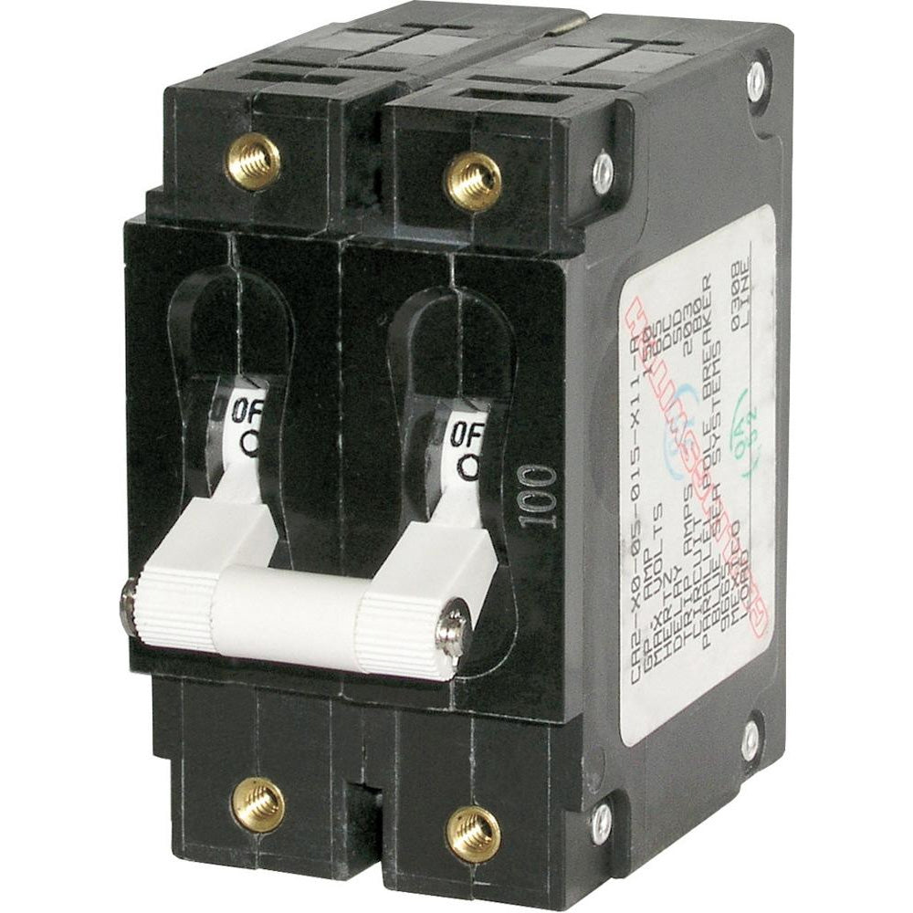 Blue Sea Systems 7365 C-Series Double Pole Circuit Breaker 30A Image 1