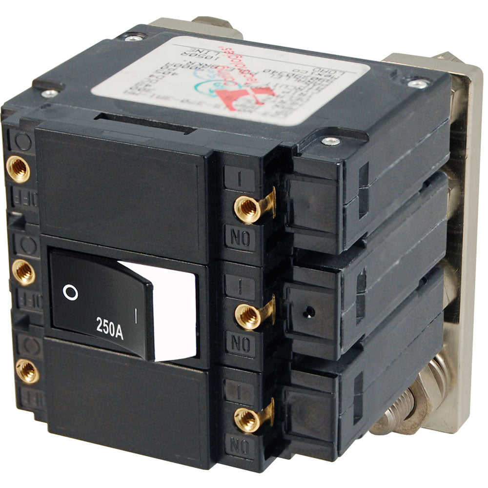 Blue Sea Systems 7477 C Series Flat Circuit Breaker Single And Double Pole 250 Image 1