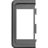 Blue Sea Systems 8267 End Mount Contura Switch Mounting Panel Image 1