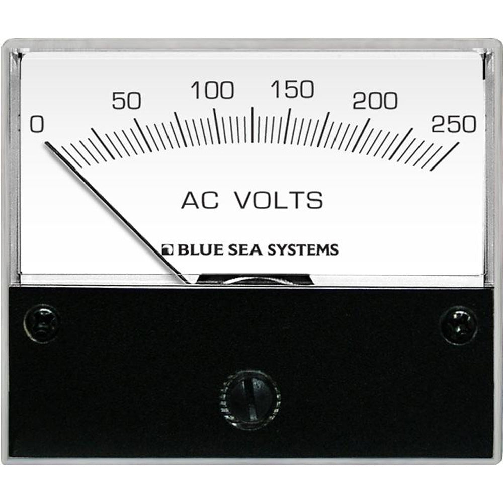 Blue Sea Systems 9354 AC Analog Voltmeter 0-250V - Standard Image 1