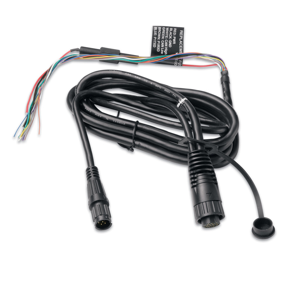 Garmin 010-10918-00 Power/Data Cable Fishfiner 300C And 400C Gpsmap 400 500 Image 1