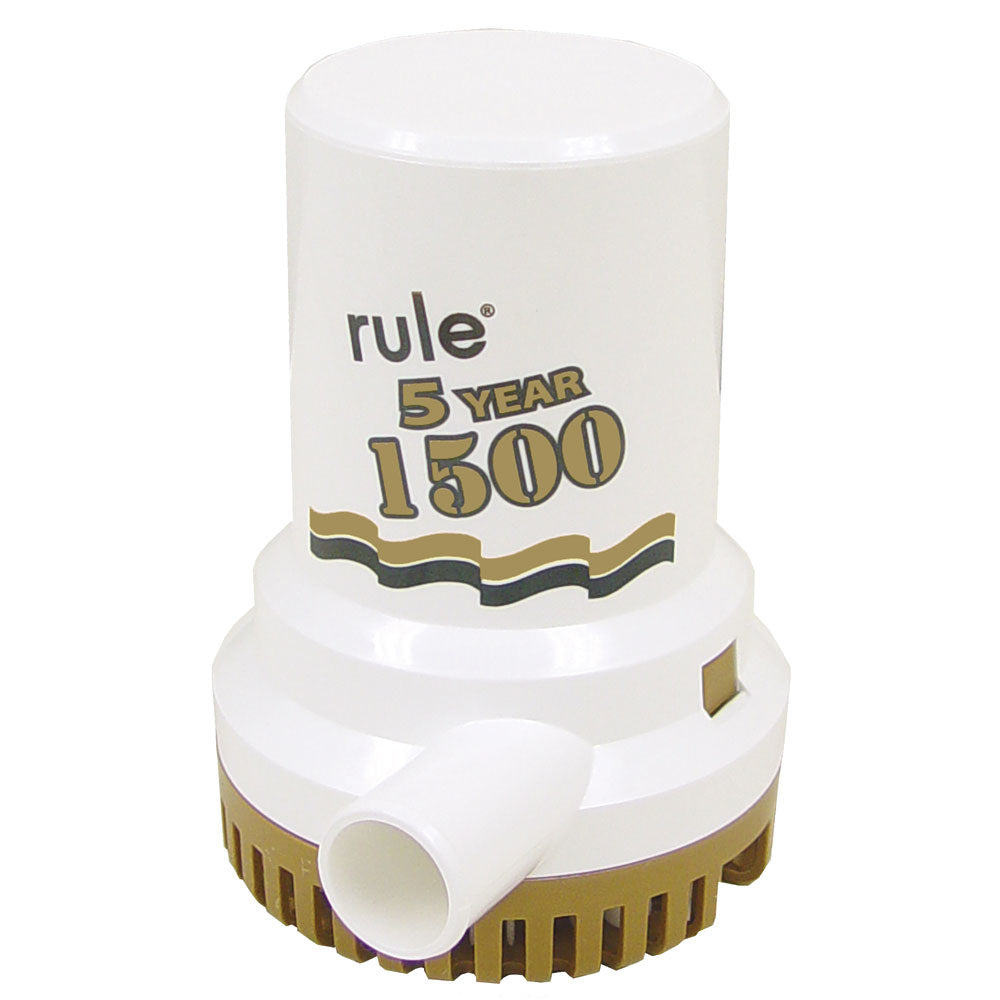 Rule 04 Gold Series 1500 GPH Bilge Pump Image 1