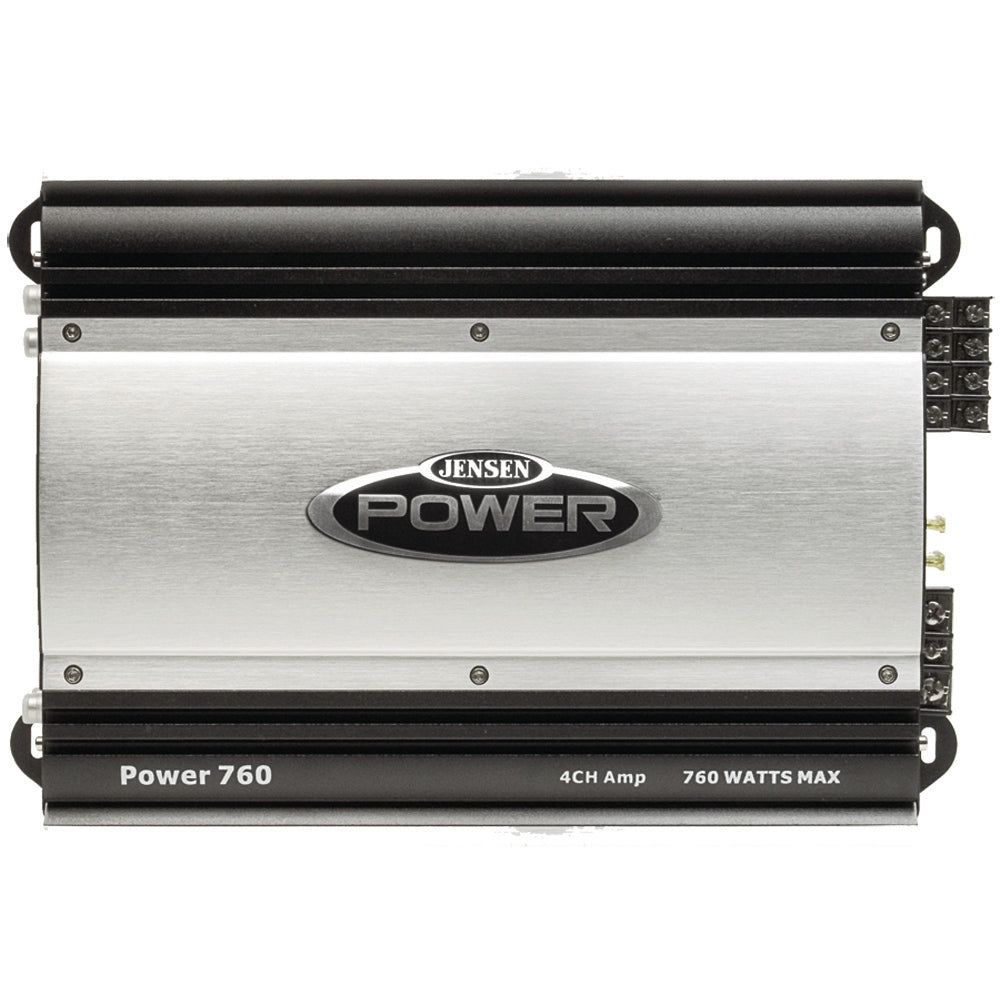 Jensen Power760 4-Channel Car Amplifier - High Performance Audio Amp Image 1