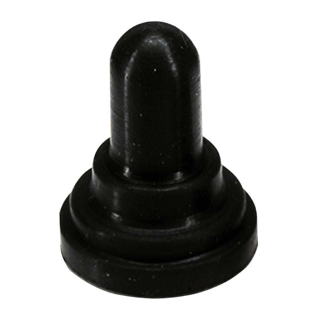 Paneltronics 048-015 Toggle Switch Boot 23/32" Round Nut Black Wp Breakers Image 1