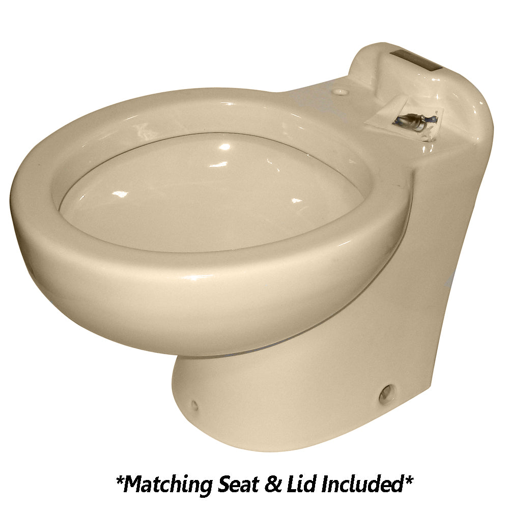 Raritan 220Ahr01201 Marine Elegance Electric Toilet with Remote Intake Pump Image 1