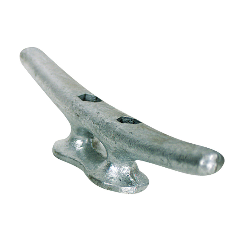 Whitecap S-1522P Dock Cleat 10" Galvanized - Hexhead Fasteners - L: 10" H: 1-15/16"" Image 1