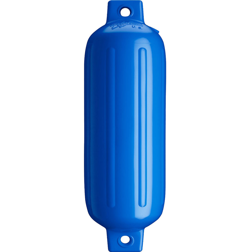 Polyform G-4 Twin Eye Fender 6.5" x 22" Blue Image 1