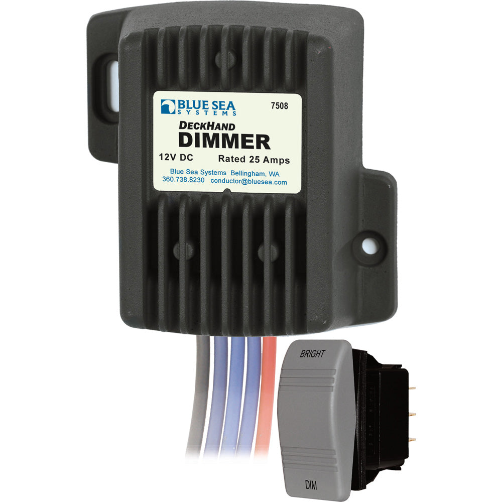 Blue Sea Systems 7508 Deckhand Dimmer 25 Amp/12V Image 1