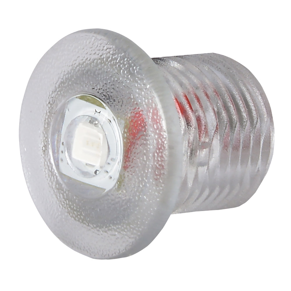 Lumitec 101085 Newt Courtesy/Accent Blue Led Light Clear Finish 12V Image 1