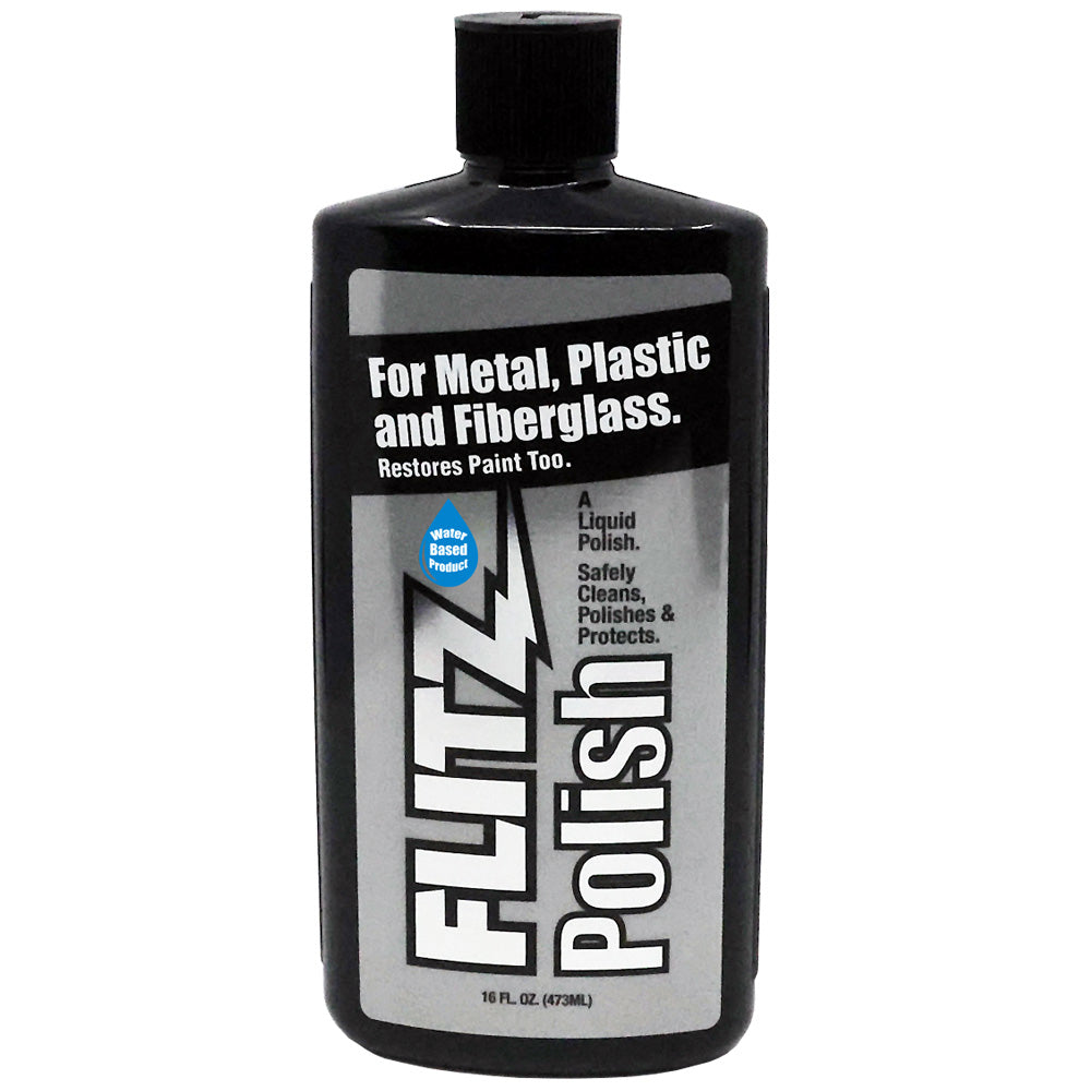 Flitz International LQ04587 Metal Polish Liquid 225Ml 7.6 Oz Bottle Image 1