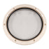 Beckson Marine DP81-N-C Pry-Out Deck Plate 8" Clear Center Beige Image 1